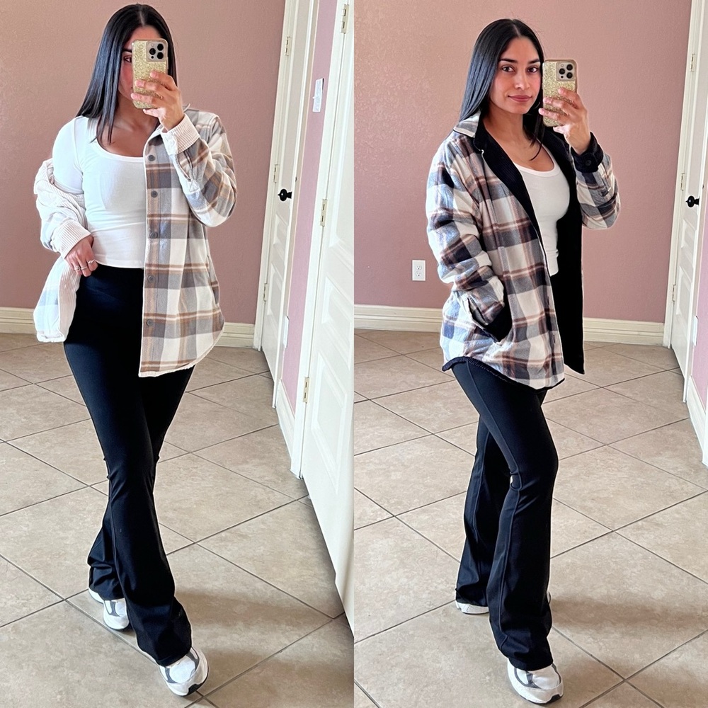 Erica Reversible Flannel Shacket